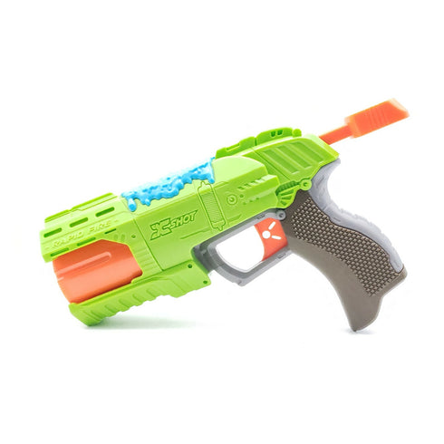 Nerf Gun X shot Rapid fire Toy Green Pistol RARE